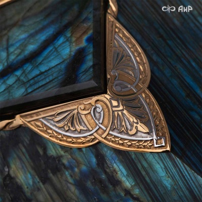 Шкатулка из лабрадорита Таинственная ночь, Артикул: 39158, Под заказ - Компания «АиР»