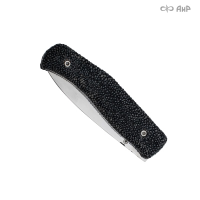 Нож складной Хаски, Цитадель (CITADEL), кожа ската черная - Компания «АиР»
