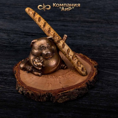  Композиция Шура Богемова с багетом, дамасская сталь ZDI-1016 - Компания «АиР»