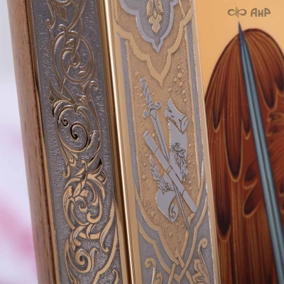 Икона в окладе Архангел Михаил, Артикул: 39159 - Компания «АиР»