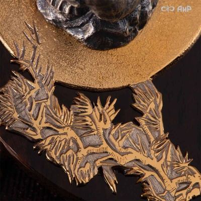 Шкатулка из обсидиана Журавли, Артикул: 38924 - Компания «АиР»